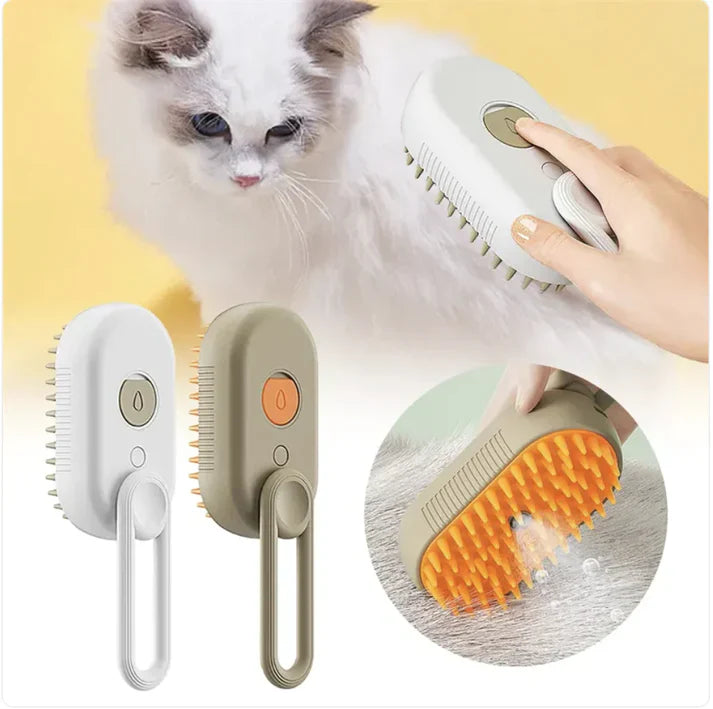Steam Cat Brush PET MASSAGE BRUSH